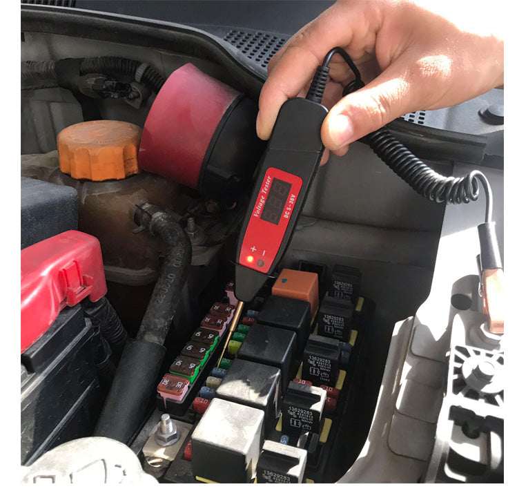 Automotive Circuit Tester DC 3-36V Auto Repair Test Pen for Digital Display Auto Voltage