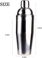 12-Piece Cocktail Shaker Set Bar Tools for Professional Bartender Home Martini Shaker with Stand
