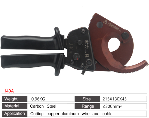 Ratchet Cable Cutters for Copper Aluminum Wire Cable as Ratcheting Wire Cut Hand Tool