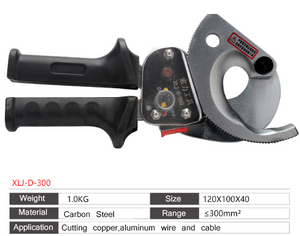 Ratchet Cable Cutters for Copper Aluminum Wire Cable as Ratcheting Wire Cut Hand Tool