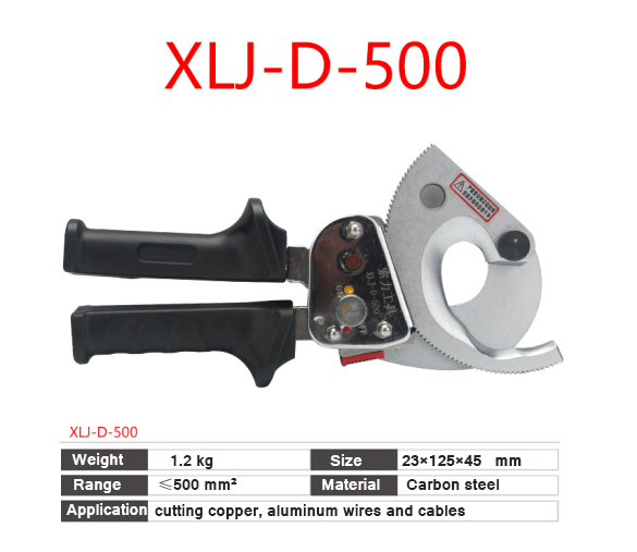 Ratchet Cable Cutters for Copper Aluminum Wire Cable as Ratcheting Wire Cut Hand Tool