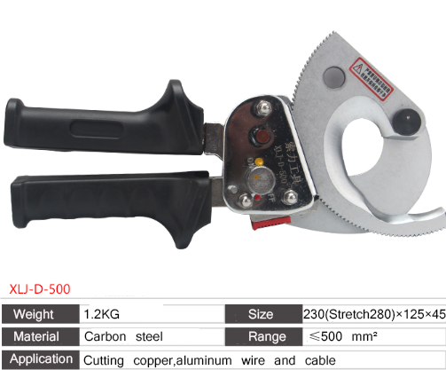 Ratchet Cable Cutters for Copper Aluminum Wire Cable as Ratcheting Wire Cut Hand Tool