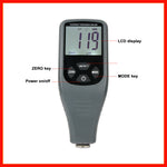 Coating Thickness Gauge Digital Paint Thickness Gauge Meter Tools Ferrous and Non-Ferrous 2 in 1 RZ240