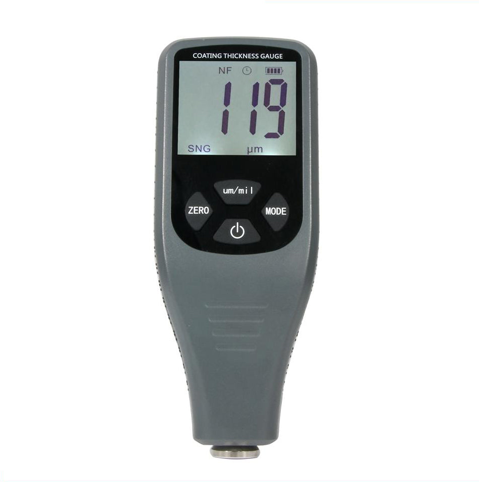 Coating Thickness Gauge Digital Paint Thickness Gauge Meter Tools Ferrous and Non-Ferrous 2 in 1 RZ240
