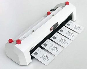 Commercial Card Slitter Automatic Binding Machine Adjustable Card Cutter for 3.5"x2" Card