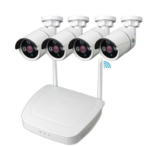 4CH 1080P NVR Surveillance  4*960P Camera Wireless Security Camera System Kit