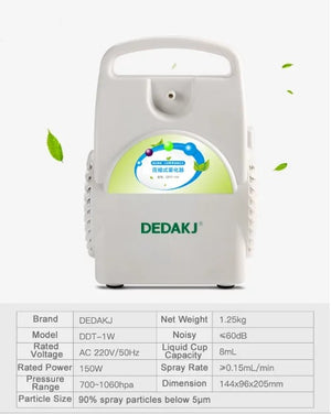 DEDAKJ DDT-1W Compressor System Nebulizer 