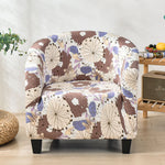 Club Chair Slipcover Barrel Chair Cover Printed Tub Chair Slipcover Armchair Covers Sofa Couch Covers for Living Room