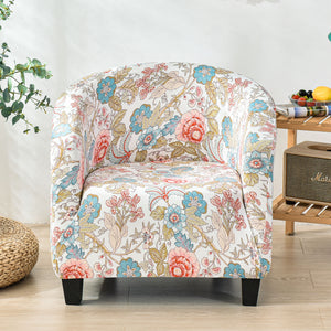 Club Chair Slipcover Barrel Chair Cover Printed Tub Chair Slipcover Armchair Covers Sofa Couch Covers for Living Room