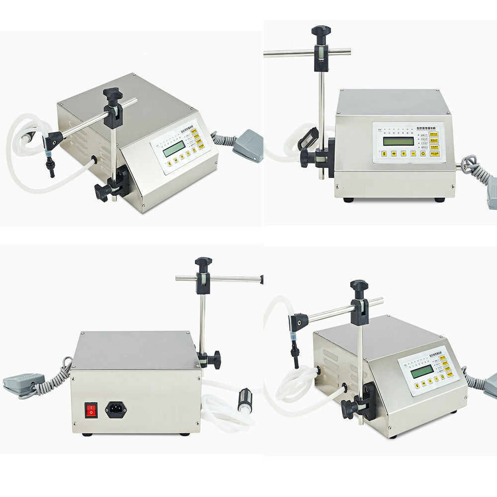 110V GFK160 Digital Liquid Filling Machine with Microcomputer Control 5ml~3500ml