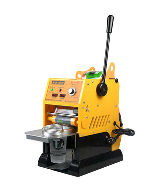 Electric Sealing Machine Boba  Cup Sealer for Commercial Use 315W 9/9.5CM