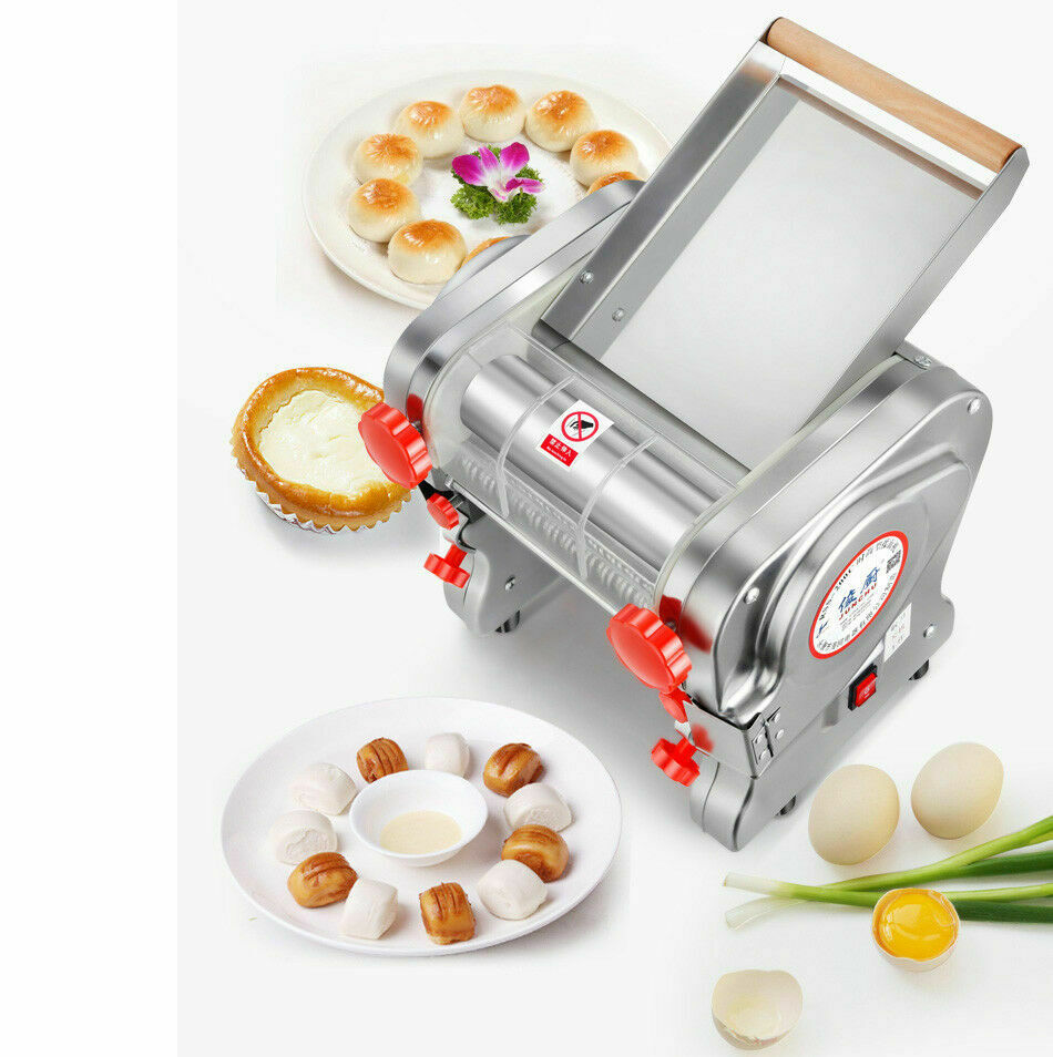 Electric Pasta Machine Noodles Press Machine Noodles Cutter with Clamp for Commercial Home Use  25cm