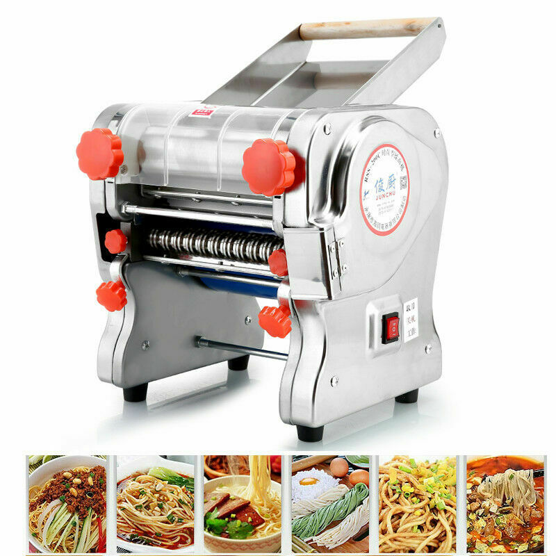 Electric Pasta Machine Noodles Press Machine Noodles Cutter with Clamp for Commercial Home Use  25cm
