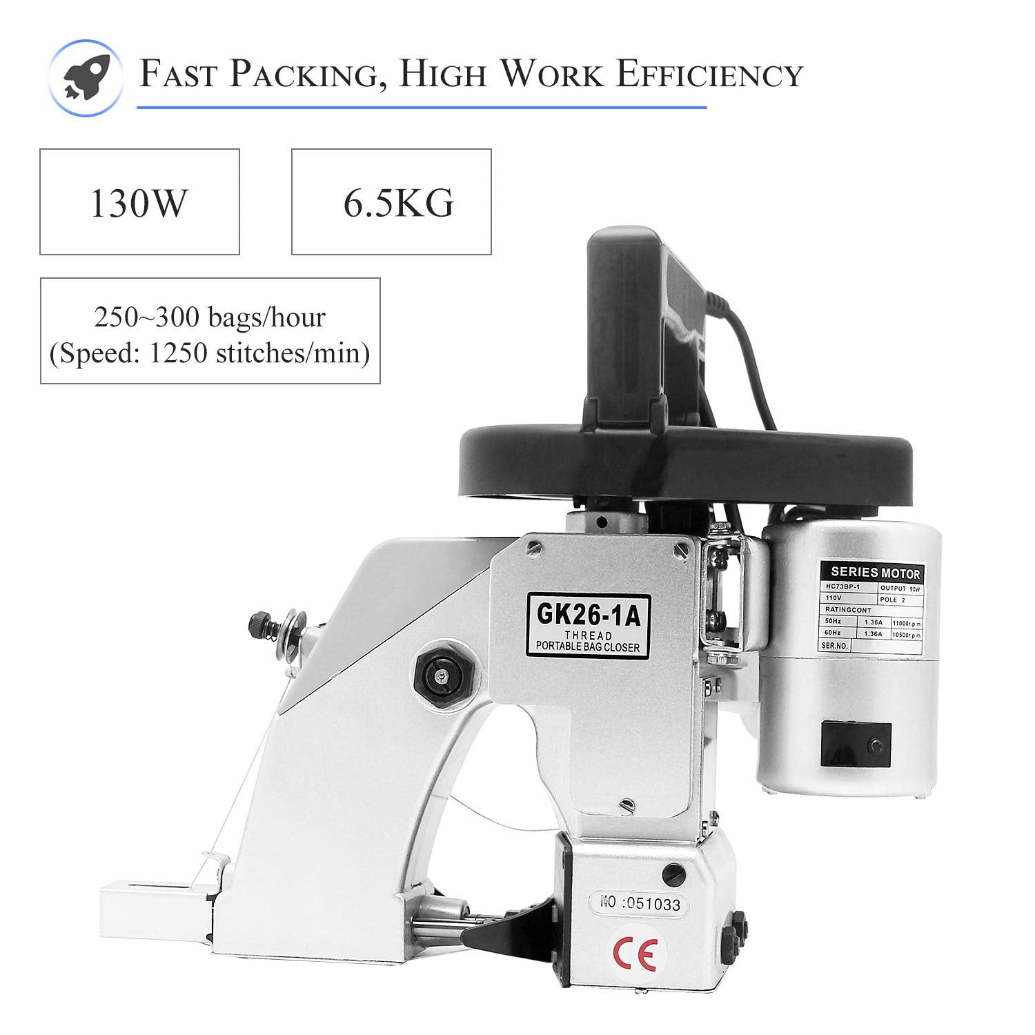 GK-26-1A Bag Closer Closing Machine