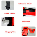 Handheld Automatic Rebar Tier Tying Machine Reinforcing Steel Strapping Machine Tool Kit  with 2 Stell Wire 8-34mm