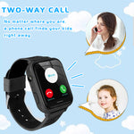 Kids Smartwatch for Boys Girls with Touch Screen Smartwatch with Phone Call SOS Music Player Alarm Camera Games for Christmas Birthday, 3 Colors