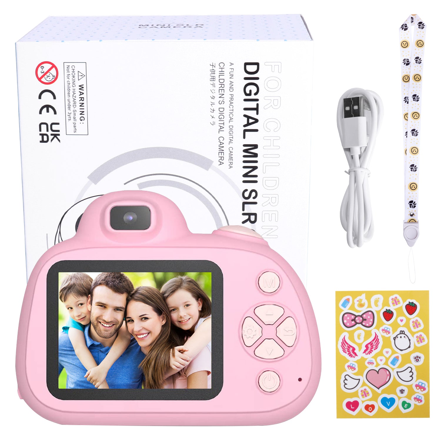 Kids Camera, Digital Camera for Kids, Toys for Girls Boys, Digital Camera with 2.4 Inch IPS Screen