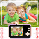 HD Digital Video Cameras for Kids Portable Toys for Kids with 32GB SD Card