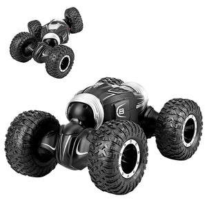 Remote Control Stunt Car Toy 2.4GHz 4WD RC Double Sided Rotating Car with Off Road High Speed Climbing