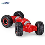 Remote Control Stunt Car Toy 2.4GHz 4WD RC Double Sided Rotating Car with Off Road High Speed Climbing