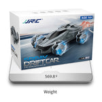 Remote Control Car with Fog Music Lights Spray 360° Auto Rotation of RC Car 4WD High Speed Car