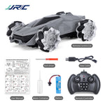 Remote Control Car with Fog Music Lights Spray 360° Auto Rotation of RC Car 4WD High Speed Car