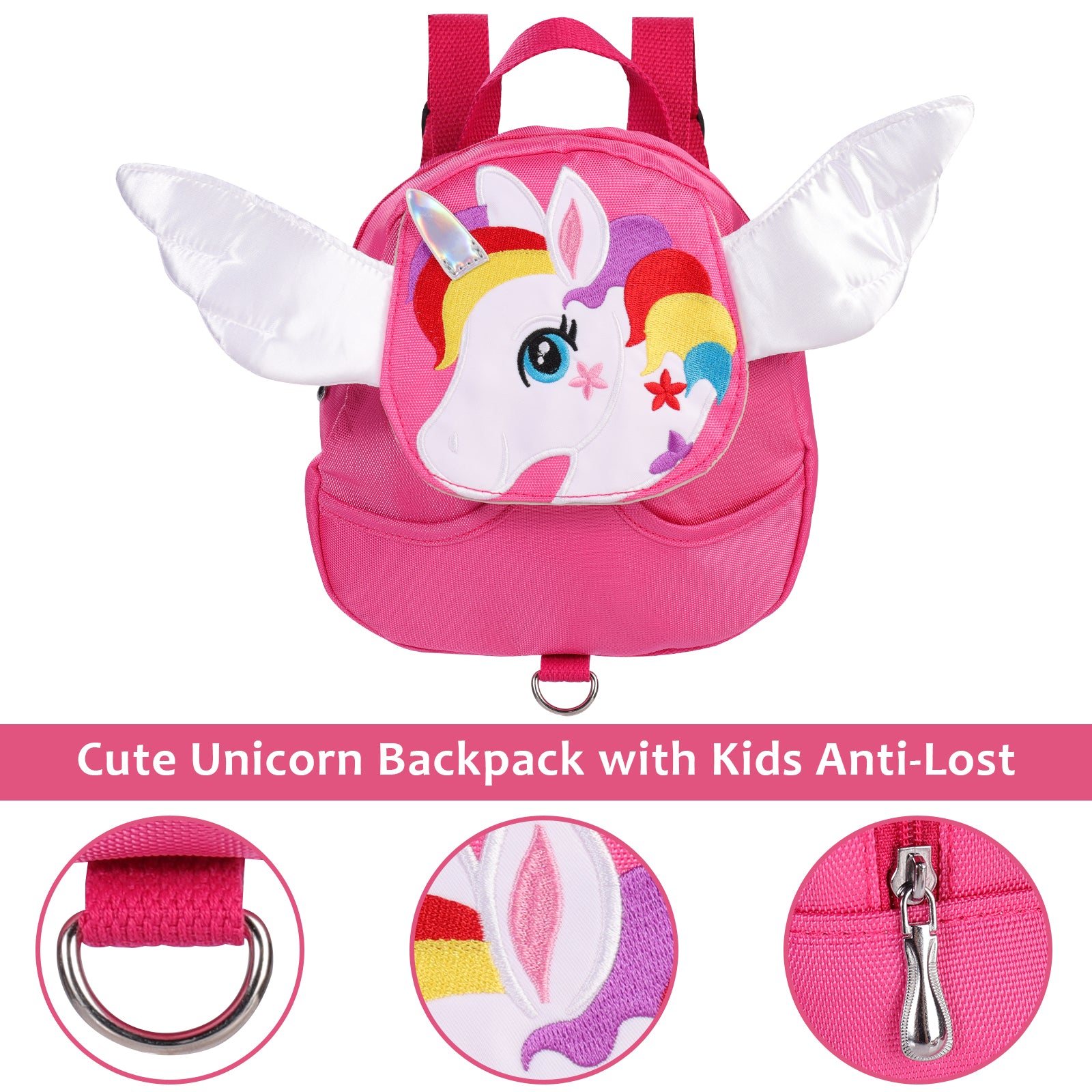 Anti Lost Backpack Kids Cute Kid Backpack Mini School Bag Kids With Wristlet And Protection