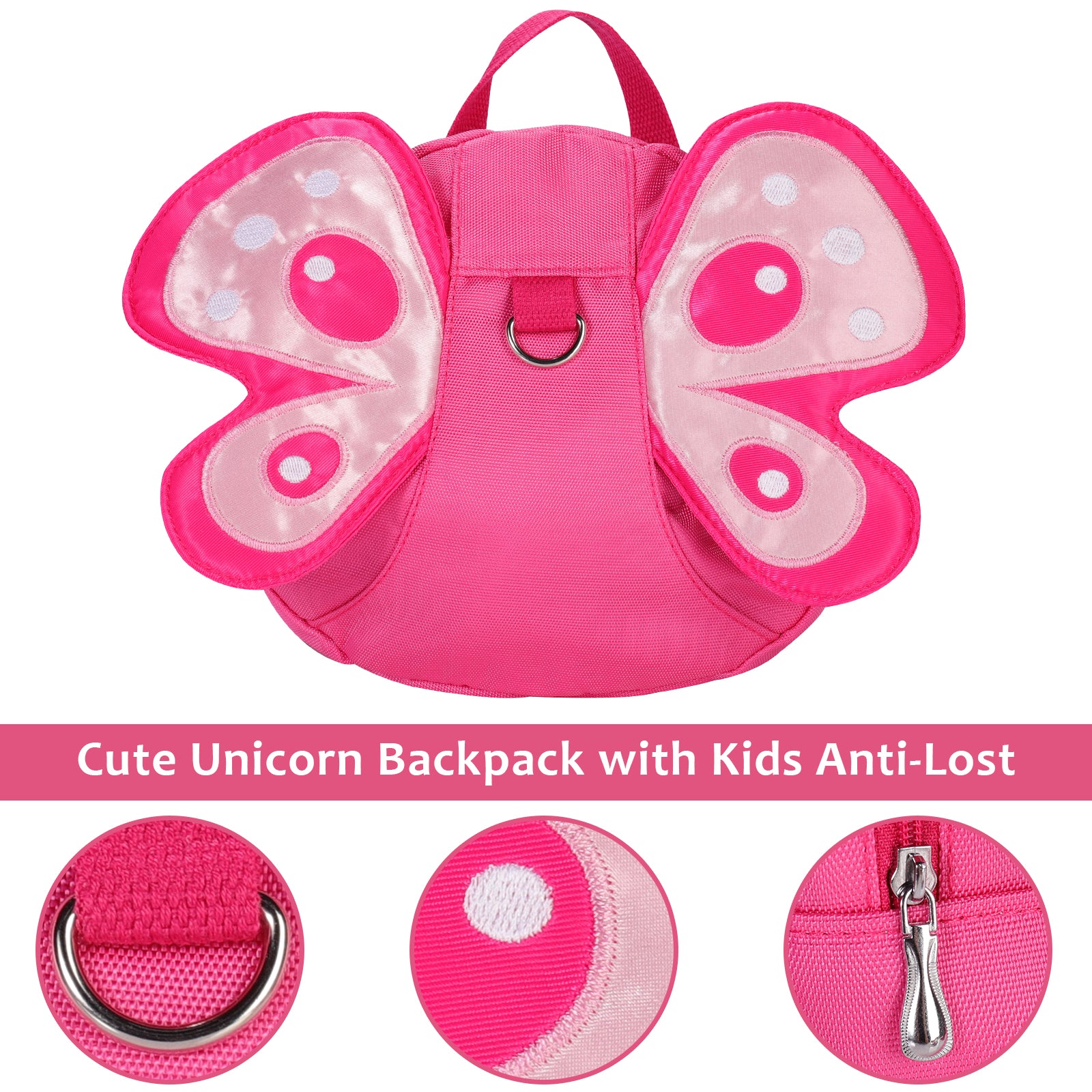 Anti Lost Backpack Kids Cute Kid Backpack Mini School Bag Kids With Wristlet And Protection