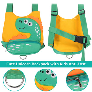 Anti Lost Backpack Kids Cute Kid Backpack Mini School Bag Kids With Wristlet And Protection