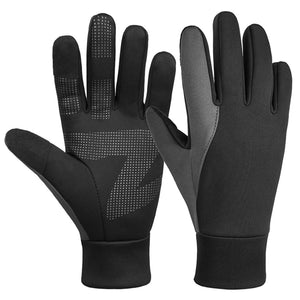 Winter Thermal Sports Gloves Touch Screen Waterproof Windproof Non-slip for Ski Riding Running Outdoor, S/M/L/XL