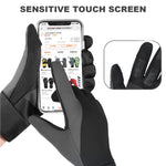 Winter Thermal Sports Gloves Touch Screen Waterproof Windproof Non-slip for Ski Riding Running Outdoor, S/M/L/XL