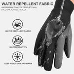 Winter Thermal Sports Gloves Touch Screen Waterproof Windproof Non-slip for Ski Riding Running Outdoor, S/M/L/XL