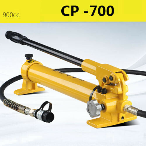 CP-700 Manual Hydraulic Pump Single Circuit Hydraulic Lifting Jack  with Oil Tube