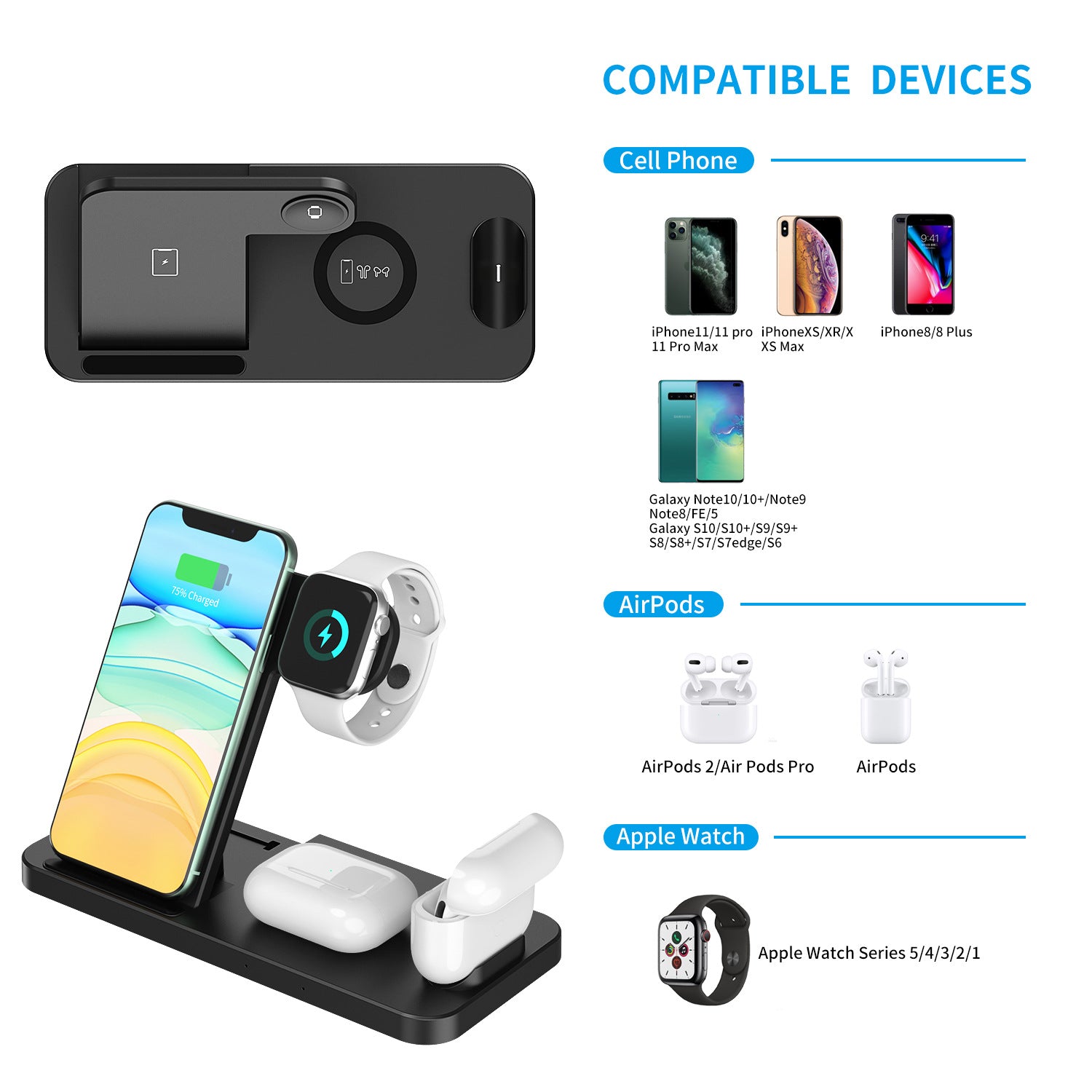 Multifunctional-folding-4-in-1-wireless-charger