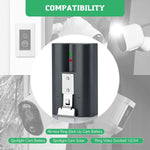 2 Pack Rechargeable Ring Battery 3.65V 6040mAh Charging Station Lithium-Ion Battery Compatible with Spotlight Cam Video Doorbell 1/2/3