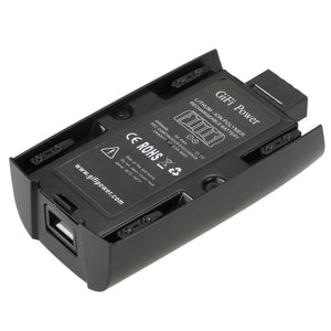 2 PACK 4000mAh 11.1V High Capacity Upgrade Rechargeable Battery Pack Replacement for Parrot Bebop Drone 2.0