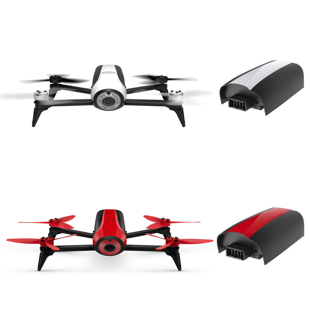 2 PACK 4000mAh 11.1V High Capacity Upgrade Rechargeable Battery Pack Replacement for Parrot Bebop Drone 2.0