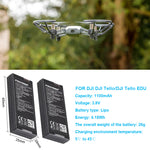 2 Pack 1100mAh 3.8V Intelligent Flight Battery for Ryze Tello and Tello EDU Drone