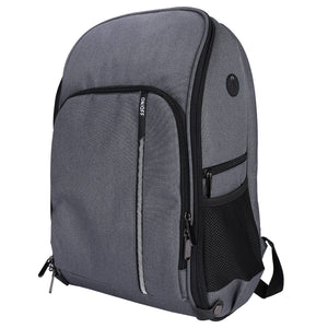 Camera Backpack for DSLR Digital Drone Waterproof Photography Backpack with LED Flash for Travel Night Outdoor, Gray
