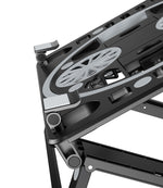 Cooling Laptop Stand with 2 Quiet Fan Adjustable Notebook Cooler Multifunctional Desktop Stand