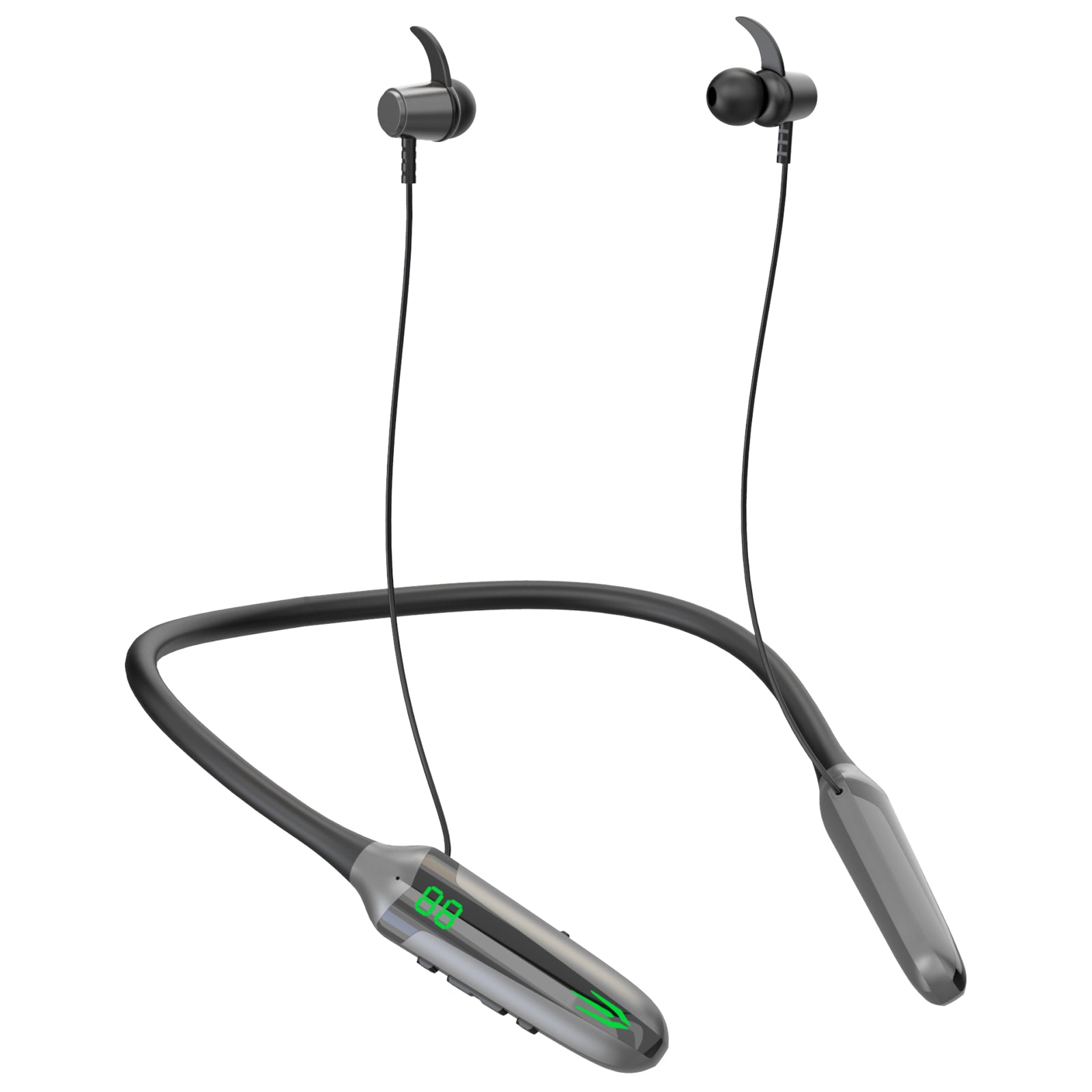 Neckband Headphones Wireless Gaming Earbuds with 48ms Ultra-Low Latency 72 Hours of Play Time Fast Charge Led Lighting