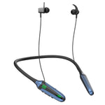 Neckband Headphones Wireless Gaming Earbuds with 48ms Ultra-Low Latency 72 Hours of Play Time Fast Charge Led Lighting