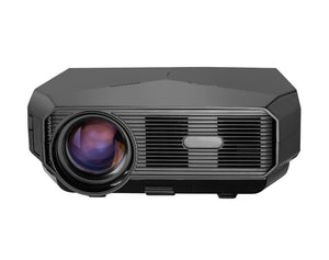 Portable Outdoor Movie Projectors with Smart Voice 4600 Lumens 1080P and 200" Supported Home Theater Projector