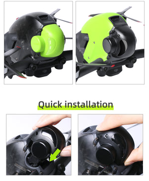 Gimbal Camera Lens Cover for DJI FPV UAV Cover Dust Anti-Scratch Protection Lens FPV Combo Drone Accessories