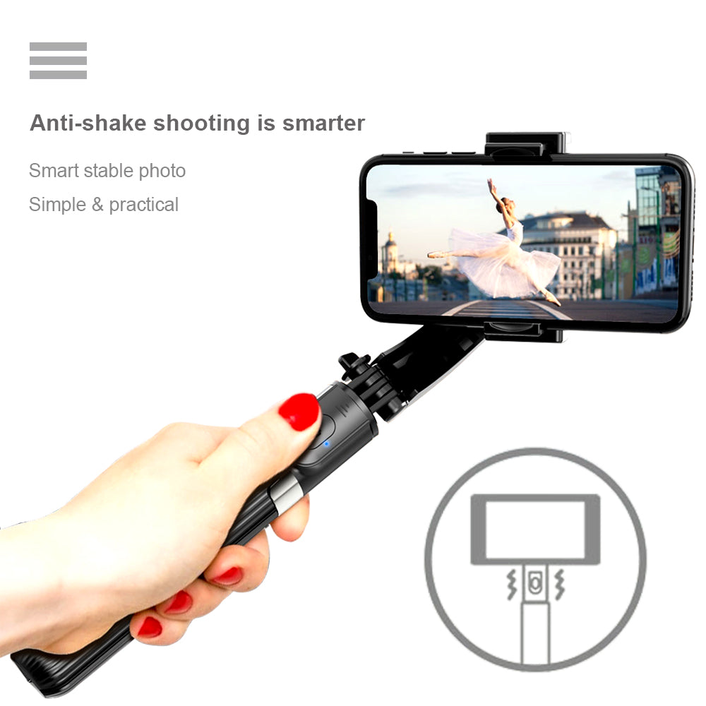 Extendable Selfie Stick Tripod with Detachable Bluetooth 4.0 Remote Shutter For Android iOS Phone