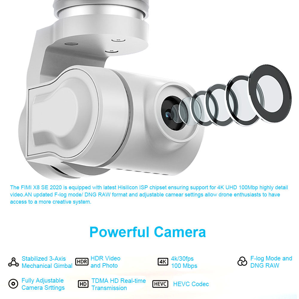 FIMI X8 SE 2020 4K Drone