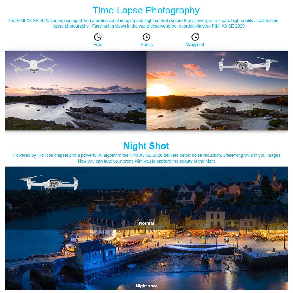 FIMI X8 SE 2020 4K Drone