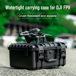 Waterproof Carrying Case for DJI FPV Combo Drone with Goggles V2(Remote Controller, 3 Batteries,Charger, Propellers,Motion Controller,and So On)