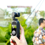 FIMI Palm 2 Gimbal Camera with 128° 4K UHD Ultra Wide Angle Lens for Android and iPhone, Black