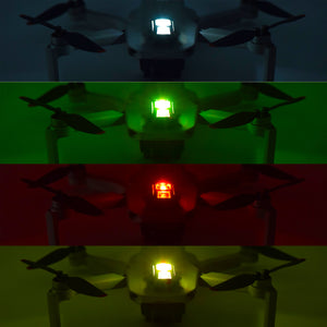 Drone Strobe Lights, Anti-Collision Lighting, Lightweight Drone LED Lights with 4 Colors for DJI FPV Drone/Mini 2/Mavic Mini/Mavic Air 2/Holy Stone